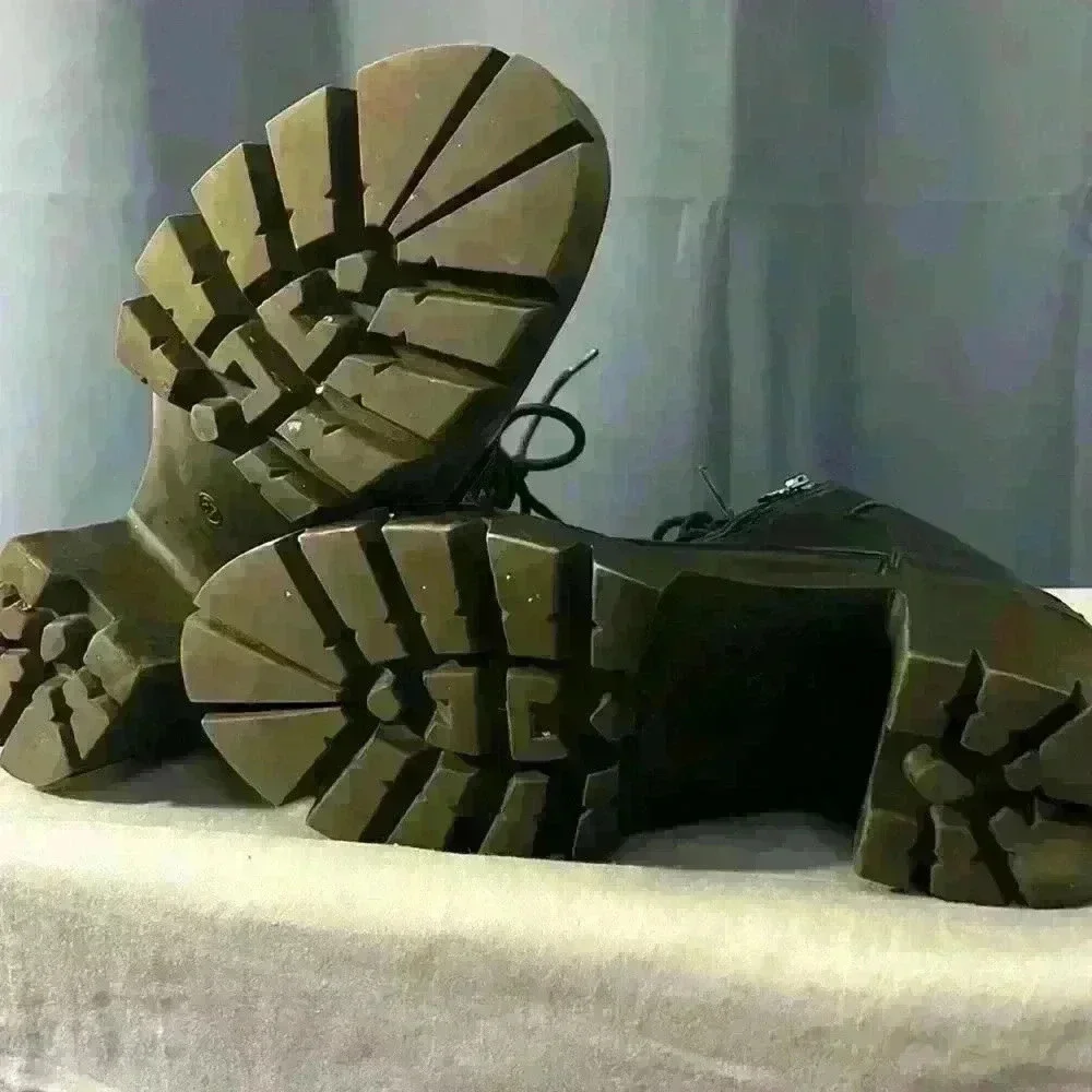 Women’s AllegraK Platform/Chunky Heel Boot Size 7 LIKE NEW!! - Picture 2 of 13